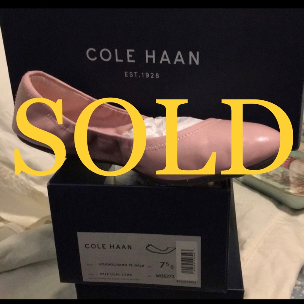 NWT Cole Haan pink Ballet Slippers STUDIOGRAND